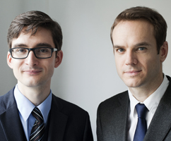 Julien LACKER and Guillaume Gomis, partners of GOMIS & LACKER AVOCATS, IP law firm in Paris